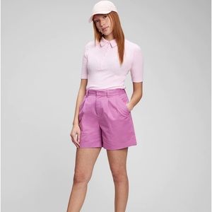 GAP NWT Women's Ribbed Henley Polo T-Shirt